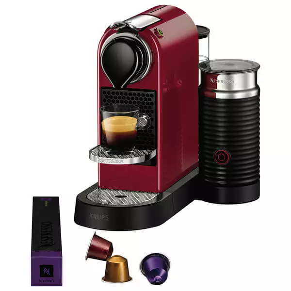 Krups CitizMilk XN7605 Rouge - Nespresso® Original 3 Krups CitizMilk XN7605 Rouge - Nespresso® Original