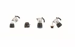 Bialetti Cafetière Italienne New Brikka 4 Tasse, Argenté - Pot à Espresso -magasin de machines à café 1031036 3 5