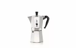 Bialetti Cafetière Italienne Moka Express 9 Tasse, Argenté - Pot à Espresso