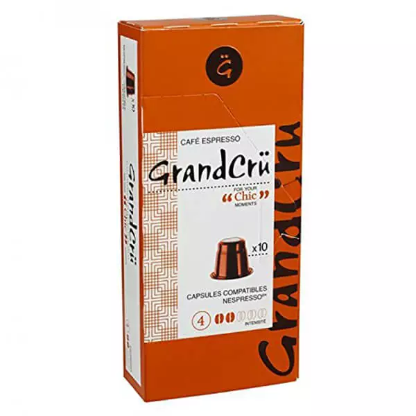 GrandCrü Chic - Capsules à Café Compatibles Avec Nespresso® 3 GrandCrü Chic - Capsules à Café Compatibles Avec Nespresso®