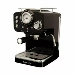 CREATE Thera Retro Noir - Machine A Cafe Porte Tamis