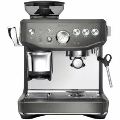 Sage The Barista Express Impress Black Stainless Steel - Machine A Cafe Porte Tamis