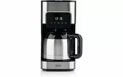Beem Cafetière Filtre Fresh Aroma Touch, 800W Noir/Argenté - Cafetière à Filtre