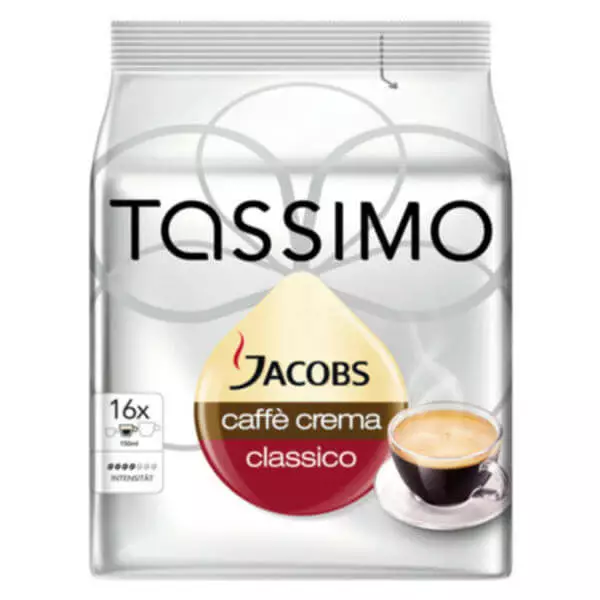 Jacobs Crema Classic - Capsules De Café Tassimo 4 Jacobs Crema Classic - Capsules De Café Tassimo – Image 2