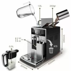 Saeco Pico Baristo HD8927/01 - Machines à Café Automatiques -magasin de machines à café 196082 3 d 2
