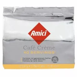 Amici 1 Sachet De 40 Portions De Café Crèma - Café En Grains