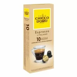 CHICCO D´ORO Espresso Italiano - Capsules à Café Compatibles Avec Nespresso®