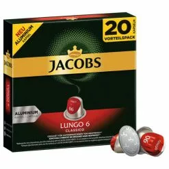Jacobs BigPack Lungo Classico - Capsules à Café Compatibles Avec Nespresso®