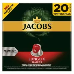 Jacobs BigPack Lungo Classico - Capsules à Café Compatibles Avec Nespresso® 7 Jacobs BigPack Lungo Classico - Capsules à Café Compatibles Avec Nespresso® -magasin de machines à café 350460 3 d 1
