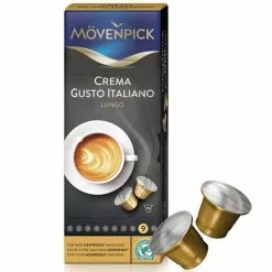 Mövenpick Crema Gusto Italiano NPX - Capsules à Café Compatibles Avec Nespresso®