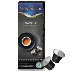 Mövenpick Diavolo NPX - Capsules à Café Compatibles Avec Nespresso®