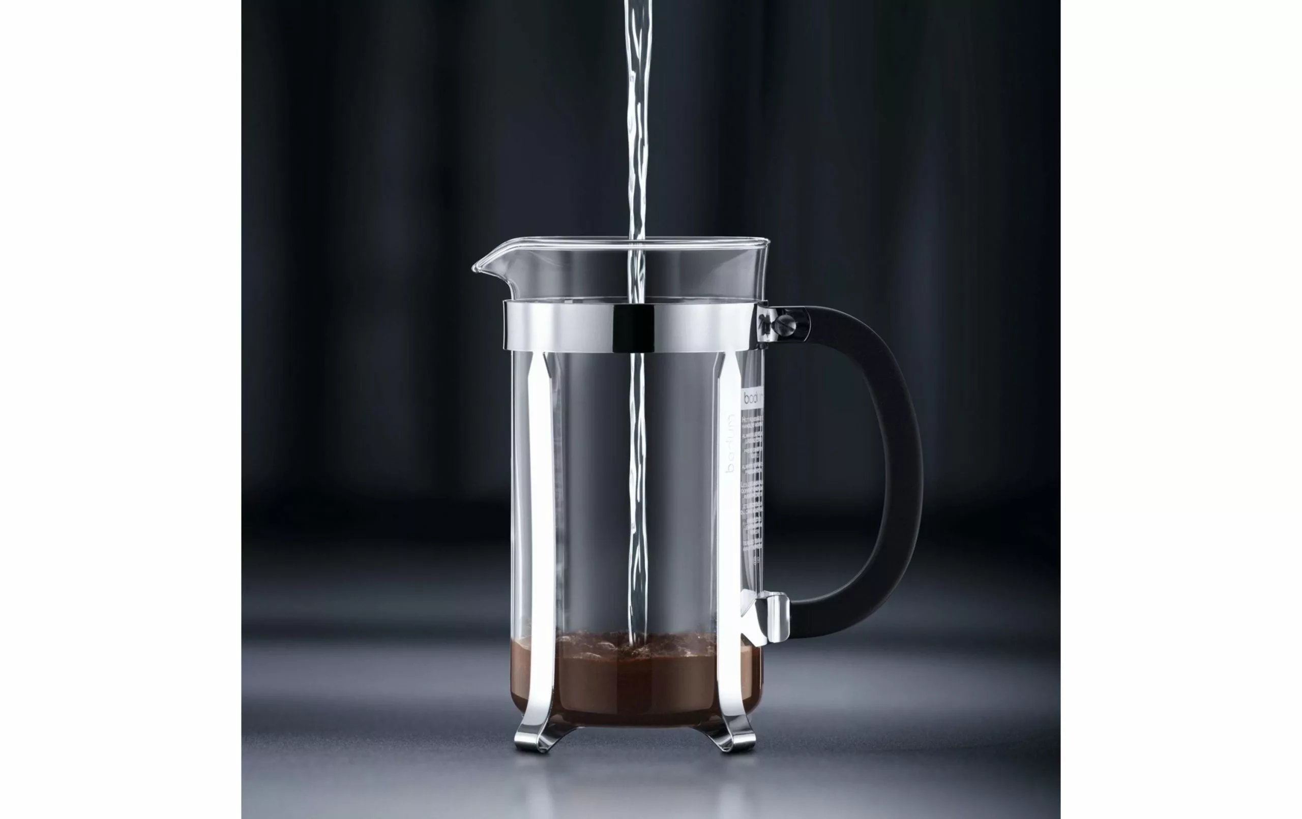 Bodum Cafetière Chambord 1 L, Argenté - Cafetière 4 Bodum Cafetière Chambord 1 L, Argenté - Cafetière – Image 2