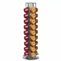 DELIZIO Kapselhalter Drehbar - Accessoires Pour Machine à Café Porte-tamis