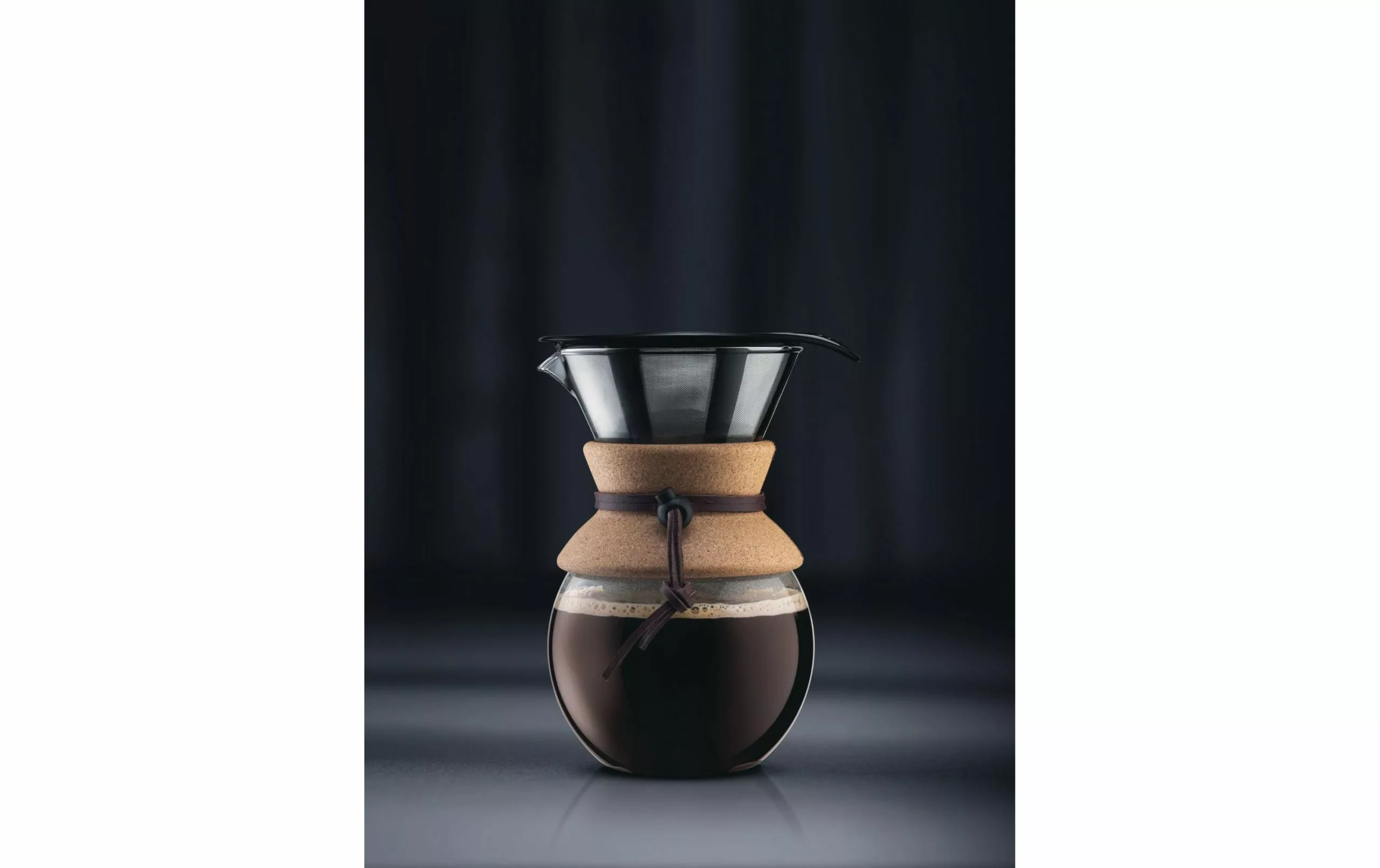 Bodum Cafetière Pour Over 1 L, Beige - Cafetière 4 Bodum Cafetière Pour Over 1 L, Beige - Cafetière – Image 2